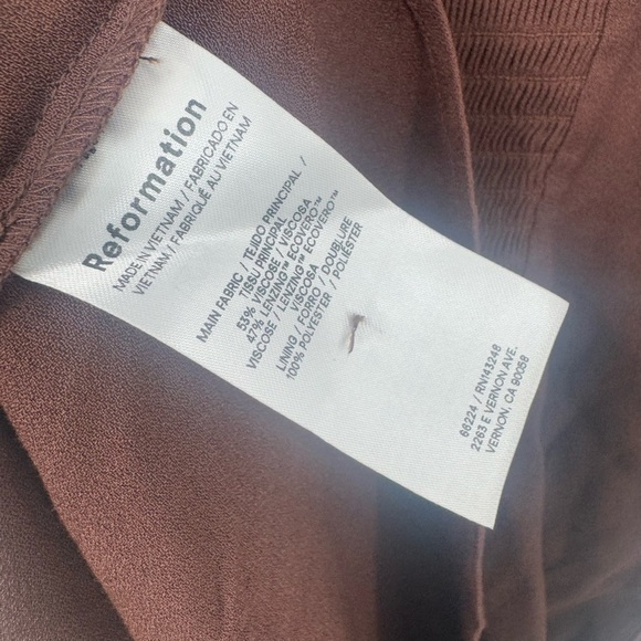 Reformation Gavin Sleeveless Minidress B675 - Picture 6 of 6